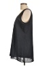 Soft Surroundings 100% Polyester Black Sleeveless Blouse Size L - photo 5