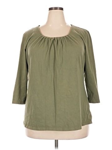 Karen Scott 3/4 Sleeve T-Shirt (view 1)