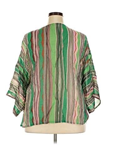 Suzanne Betro 3/4 Sleeve Blouse (view 2)