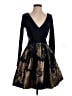 Xscape 100% Polyester Black Cocktail Dress Size 4 - photo 1