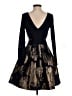 Xscape 100% Polyester Black Cocktail Dress Size 4 - photo 2