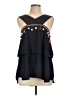 Love Black Sleeveless Blouse Size L - photo 1