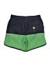John Deere 100% Polyester Color Block Green Athletic Shorts Size 10 - 12 - photo 2