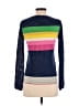 Trina Turk Color Block Blue Pullover Sweater Size XS - photo 2