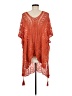 Unbranded 100% Polyester Orange Poncho One size - photo 2