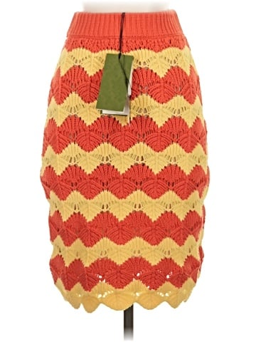 Gucci silk skirt (view 2)