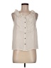 Robbi & Nikki 100% Polyester Ivory Sleeveless Blouse Size M - photo 1