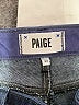 Paige Chevron-herringbone Blue Jeans Size 28 waist - photo 7