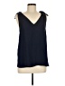 MICHAEL Michael Kors Blue Sleeveless Blouse Size M - photo 1