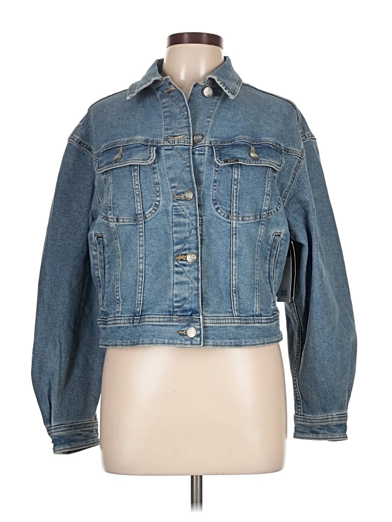 Pre-owned Lee Denim Jacket In Blue