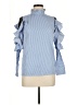 Pixie Market Blue 3/4 Sleeve Top Size M (estimated) - photo 1