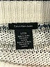 CALVIN KLEIN JEANS Stripes White Pullover Sweater Size S - photo 7