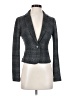 Banana Republic Houndstooth Gray Blazer Size 2 - photo 1