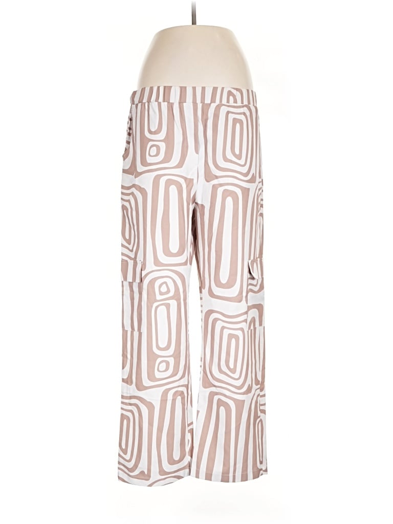Pre-owned Made With Love Casual Pants In Ivory