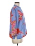 Natori 100% Polyester Blue 3/4 Sleeve Blouse Size M - photo 4