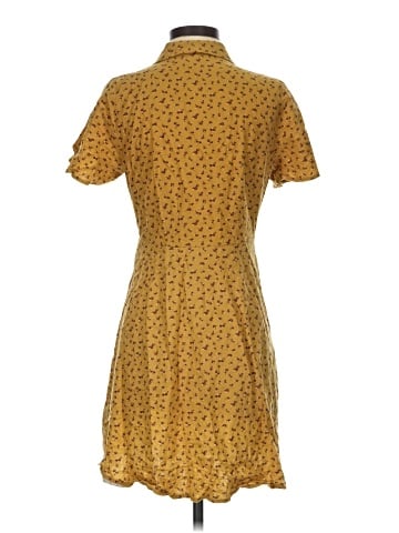 Madewell Kacie Mini Shirtdress in Bitsy Bouquet (view 2)