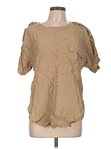 Sunny Leigh Short Sleeve Silk Top (view 1)