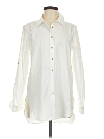 Calvin Klein Long Sleeve Button-Down Shirt (view 1)