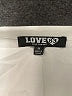 Love Ivory Long Sleeve Blouse Size M - photo 7