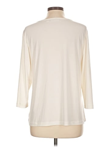 Susan Graver 3/4 Sleeve Blouse (view 2)