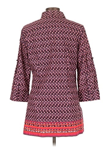 Charter Club 3/4 Sleeve Button-Down Shirt (view 2)