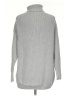 J.Crew Solid Gray Turtleneck Sweater Size S - photo 2