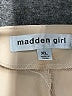 Madden Girl 100% Polyester Solid Tan Skort Size XL - photo 3