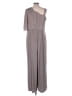 R&M Richards Solid Gray Jumpsuit Size 16 - photo 2