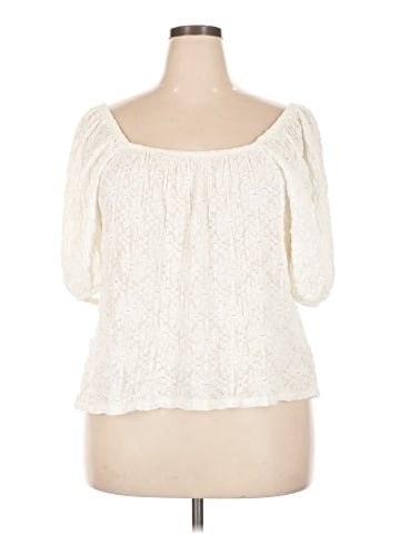 Old Navy 3/4 Sleeve Blouse (view 1)