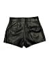 Haute Monde 100% Polyester Metallic Black Shorts Size S - photo 2