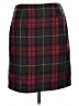 B. Moss Plaid Red Formal Skirt Size 10 - photo 2
