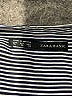 Zara Basic Stripes Gray Long Sleeve Blouse Size XL - photo 7