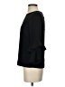 J.Crew 100% Polyester Black 3/4 Sleeve Blouse Size 00 - photo 5