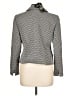Kasper Houndstooth Gray Blazer Size 12 (petite) - photo 2