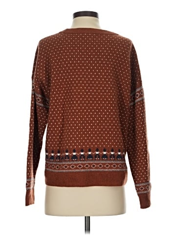 Madewell Woodside Jacquard Pullover Sweater (view 2)