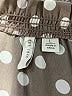 C established 1946 100% Polyester Polka Dots Gray 3/4 Sleeve Blouse Size L - photo 7