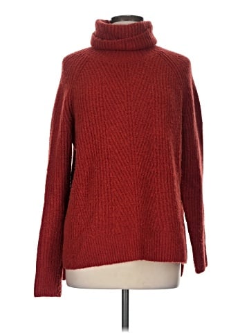Madewell Mercer Turtleneck Sweater in Coziest Yarn (view 1)