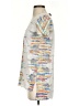 BCBGMAXAZRIA Silver Short Sleeve T-Shirt Size XXS - photo 5