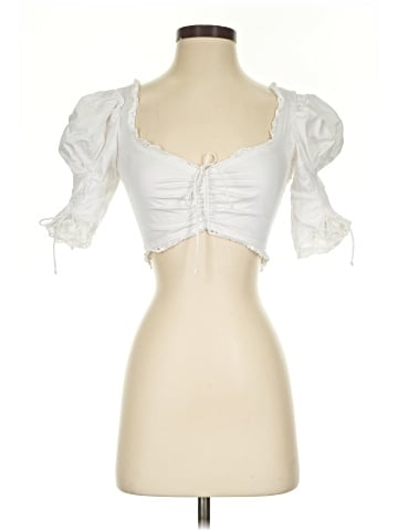 For Love & Lemons Short Sleeve Blouse (view 1)