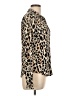 Isabella Rodriguez Animal Print Tan Long Sleeve Blouse Size L - photo 4