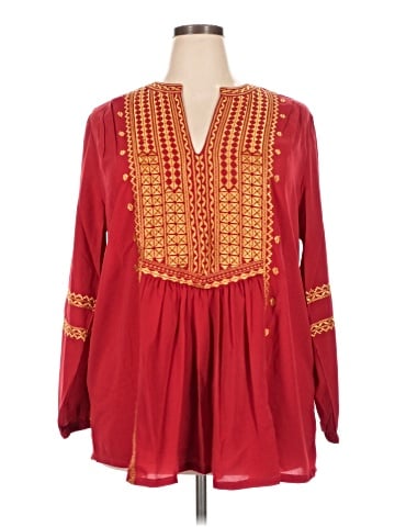 Roaman's Long Sleeve Blouse (view 1)