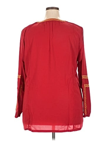 Roaman's Long Sleeve Blouse (view 2)