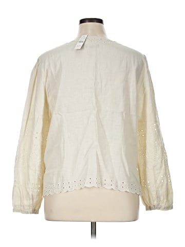 J.Crew 3/4 Sleeve Blouse (view 2)