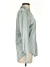 H&M Metallic Silver Long Sleeve Blouse Size XS - photo 4