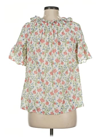 Sara Campbell Short Sleeve Blouse (view 2)