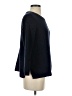 Ann Taylor LOFT Outlet Solid Blue Pullover Sweater Size S - photo 4