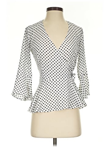 Candie's 3/4 Sleeve Blouse (view 1)