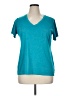 Reebok 100% Polyester Teal Active T-Shirt Size XL - photo 1
