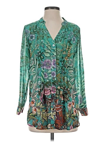 Soft Surroundings Long Sleeve Blouse (view 1)