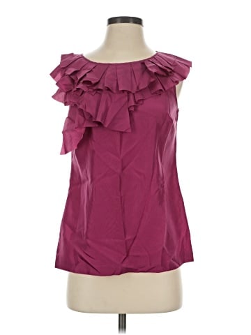 Ann Taylor Sleeveless Silk Top (view 1)